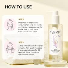 Mary & May Gulatathione LHA cleansing oil and eye cream