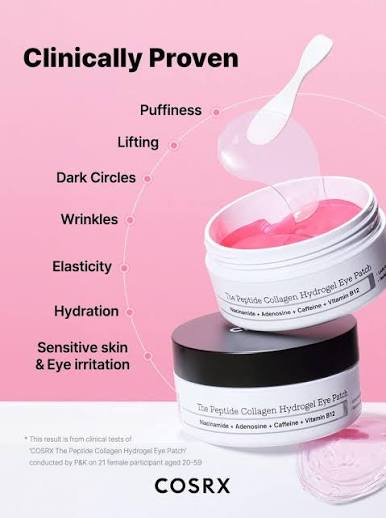 Cosrx The Peptide Collagen Hydrogel Eye Patch 60 pcs