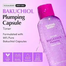 Eqqual Berry Deep Care Bakuchiol Plumping Capsule Toner 150ml