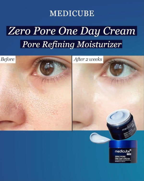 medicube zero pore one day cream
