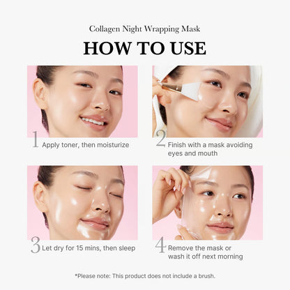 Medicube Collagen NIGHT wrapping mask