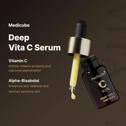 medicube - Deep Vita C Ampoule 2.0 - Vitamin C ampoule - 30g