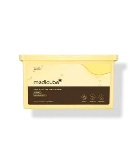 Deep Vita C Daily Quick Mask (30 Sheets) – MEDICUBE