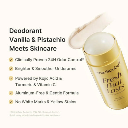 medicube - Vanilla & Pistachio Deodorant 80g