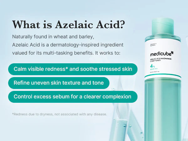 Medicube Azelaic Acid 4% Toner with Niacinamide